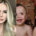 Bárbara Evans posta fotos com os filhos gêmeos - Foto: Reprodução/Instagram