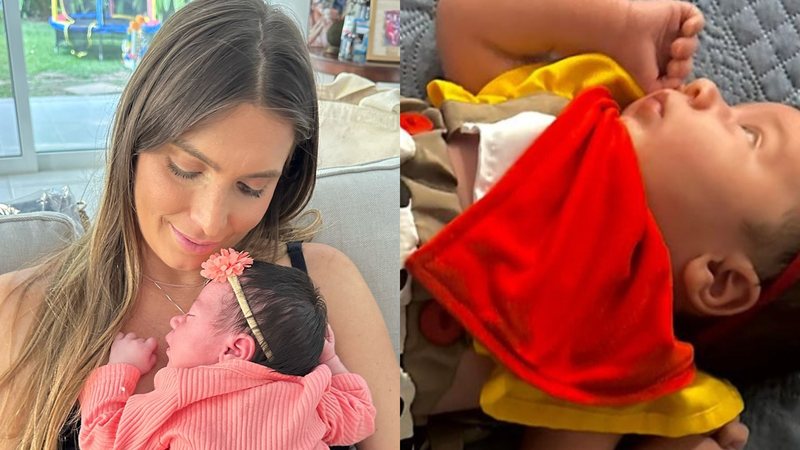 Branca Feres celebra 1 mês da filha caçula - Foto: Reprodução / Instagram