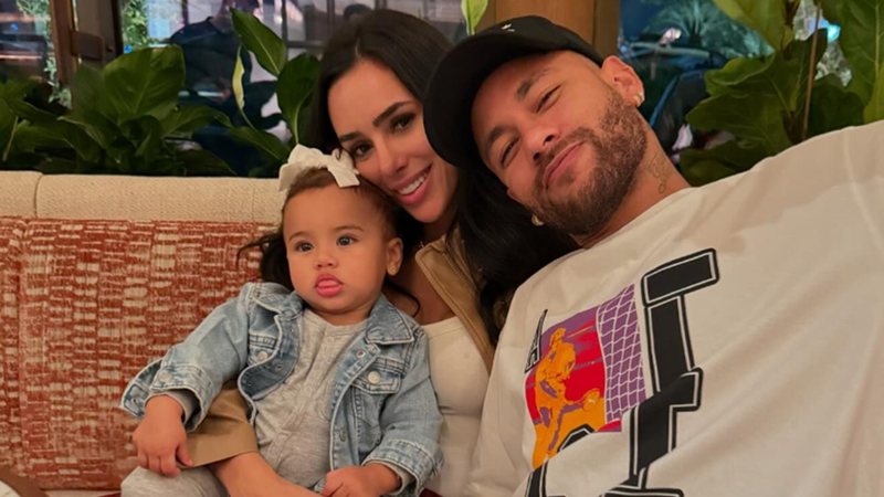 Bruna Biancardi, Neymar e Mavie - Foto: Reprodução/Instagram