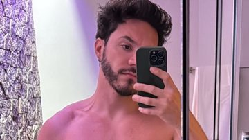 Eliezer mostra antes e depois do corpo - Foto: Reprodução/Instagram