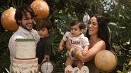 Jade Seba, Bruno Guedes e os filhos, Zion e Liam - Foto: Reprodução/Instagram/Daniela Leite