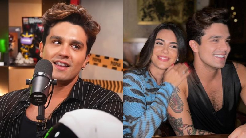 Luan Santana e Jade Magalhães - Foto: Reprodução / YouTube / Instagram