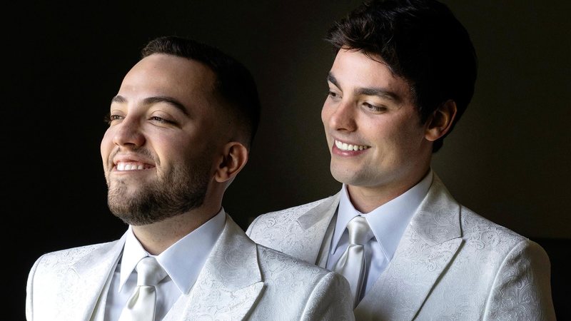 Lucas Bley se casou com Lucas Rangel na última segunda-feira, 11 - Foto: Anna Quast e Ricky Arruda