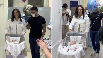 Nadja Haddad anuncia a alta hospitalar do filho, José - Foto: Reprodução / Instagram