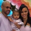 Neymar Jr e Bruna Biancardi com Mavie - Foto: Reprodução / Instagram