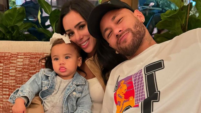 Neymar, Bruna Biancardi e Mavie - Foto: Reprodução / Instagram