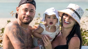 Neymar, Bruna Biancardi e Mavie - Foto: Reprodução/Instagram