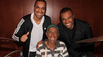 Alexandre Pires e Fernando com o pai, João - Foto: Reprodução / Instagram