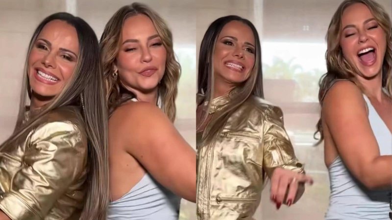 Paolla Oliveira e Viviane Araujo sambam juntas - Reprodução/Instagram