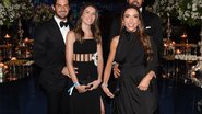 Patricia Abravanel e Rebeca Abravanel com os maridos no leilão de Ronaldo - Fotos: Lucas Ramos / Brazil News