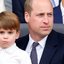 Príncipe Louis e príncipe William