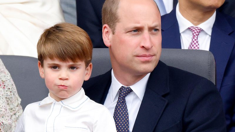 Príncipe Louis e príncipe William - Foto: Getty Images