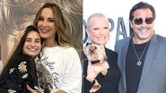 Montagem de fotos de Claudia Leitte, a dançarina Isabella Oliveira, Xuxa e Luciano Szafir - Foto: Instagram/BrazilNews @bella23soares