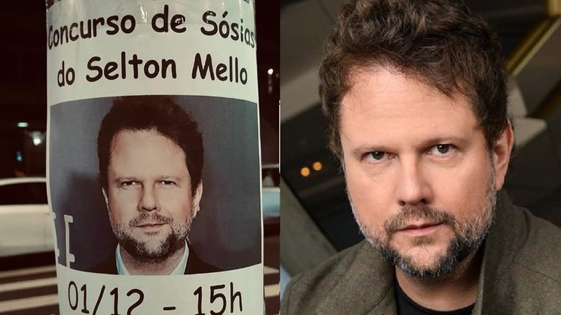 Selton Mello reagiu ao descobrir sobre um concurso de sósias - Foto: Reprodução/Instagram