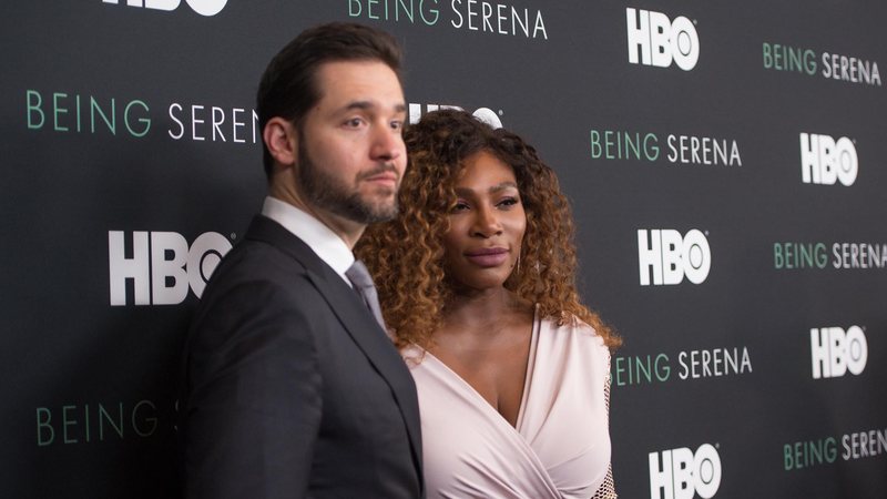 Alexis Ohanian, marido da lenda do tênis Serena Williams, detalhou um susto de saúde - Foto: Getty Images