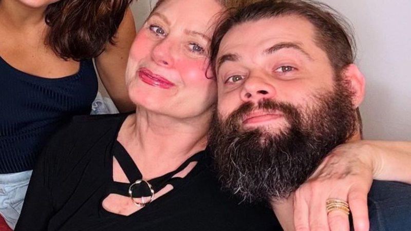 Vera Fischer e o filho, Gabriel Camargo - Foto: Reprodução / Instagram