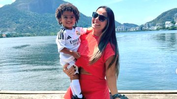 Viviane Araújo e seu filho - Foto: Reprodução/Instagram