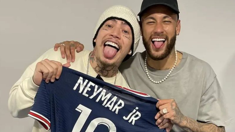 Whindersson Nunes e Neymar Jr - Foto: Reprodução / X