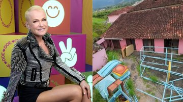 Xuxa Meneghel e a Casa Rosa - Foto: Reprodução/Instagram/Youtube