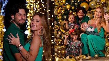 Zé Felipe e Virginia Fonseca mostram a decoração de Natal da mansão - Foto: Reprodução / Instagram