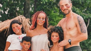 Aline Wirley e Igor Rickli com os filhos - Foto: Reprodução / Instagram