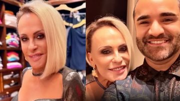 Ana Maria Braga surge de look brilhante com o namorado, Fabio Arruda - Foto: Reprodução/Instagram