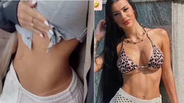 Bia Miranda expõe barriga de grávida e web comenta - Foto: Reprodução/Instagram