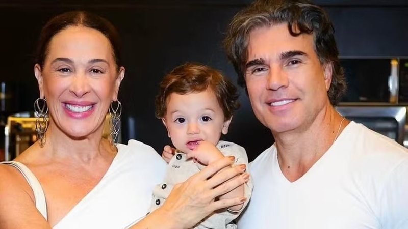 Claudia Raia, Luca e Jarbas Homem de Mello - Foto: Reprodução / Instagram