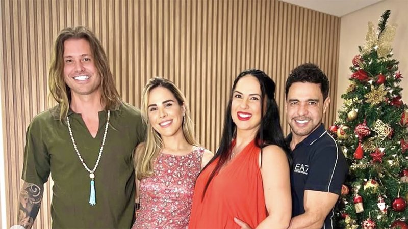 Dado Dolabella, Wanessa Camargo, Graciele Lacerda e Zezé Di Camargo - Foto: Reprodução / Instagram