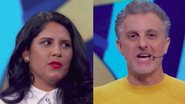 Talitha Costa e Luciano Huck no Quem Quer Ser um Milionário? - Foto: Reprodução/Globo