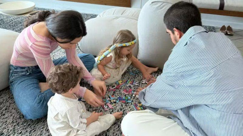 Sophia, Luca, Chiara e Enzo Celulari - Foto: Reprodução / Instagram