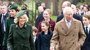 Família real britânica se reúne para tradição de Natal na igreja - Foto: Getty Images