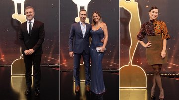 Luciano Huck, Cesar Tralli, Ticiane Pinheiro e Daphne Bozaski - Fotos: Globo