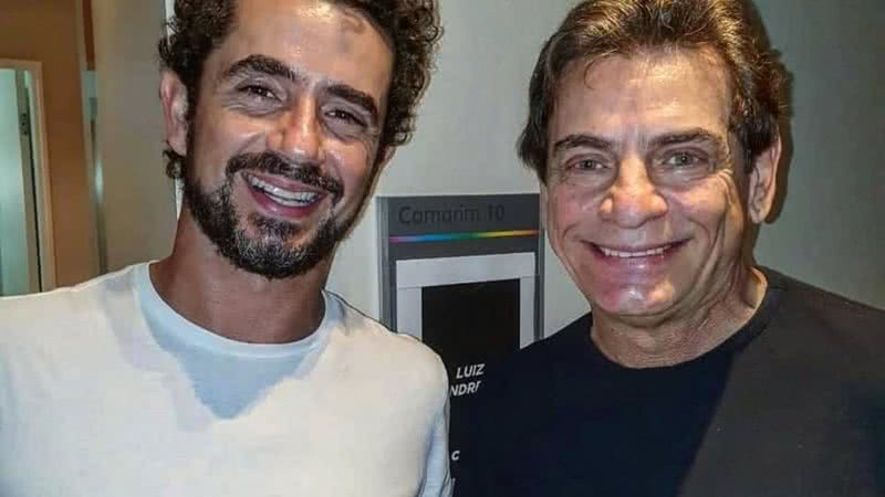 Felipe Andreoli com o pai - Foto: Reprodução / Instagram