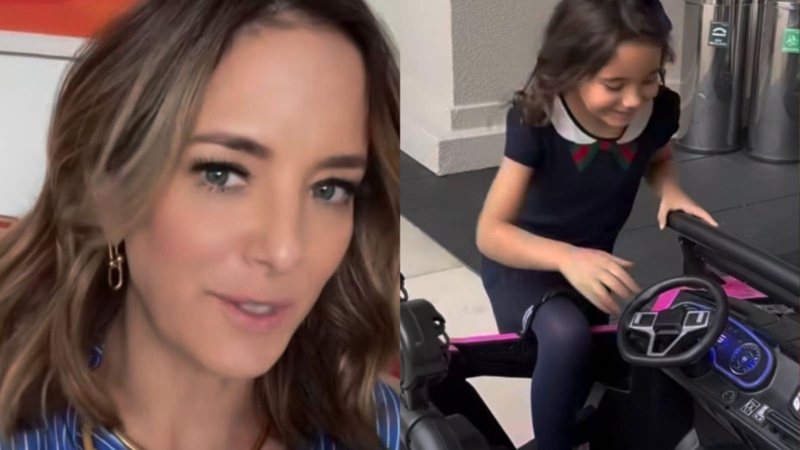 Filha de Ticiane Pinheiro ganha carro após o Natal - Reprodução/Instagram