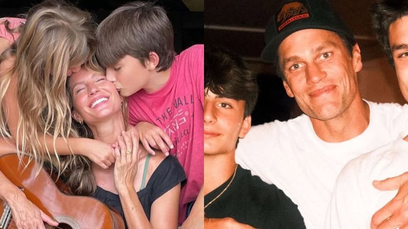 Gisele Bündchen e Tom Brady celebram 15 anos do filho - Foto: Reprodução / Instagram