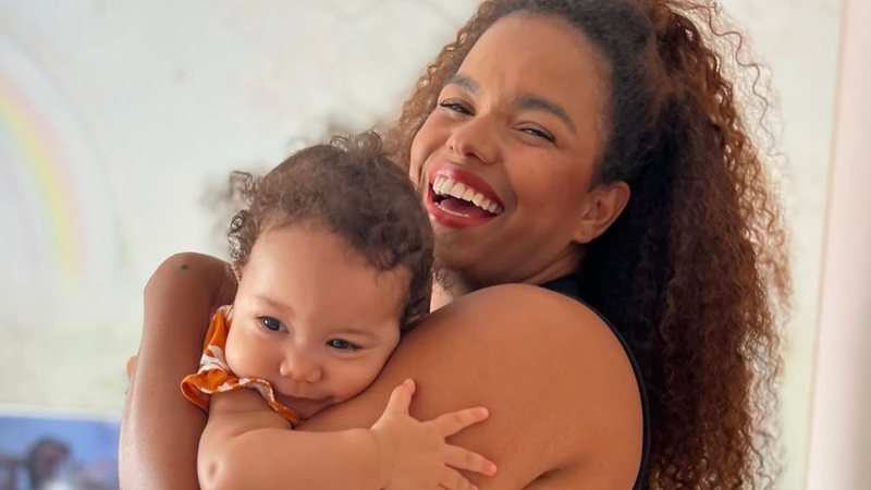 Jeniffer Nascimento e a filha, Lara - Foto: Reprodução/Instagram