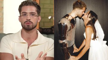 João Guilherme em entrevista pra CARAS e com Bruna Marquezine - Foto: Reprodução/Instagram