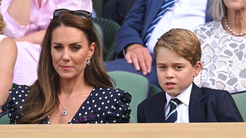 Kate Middleton e príncipe George - Foto: Getty Images