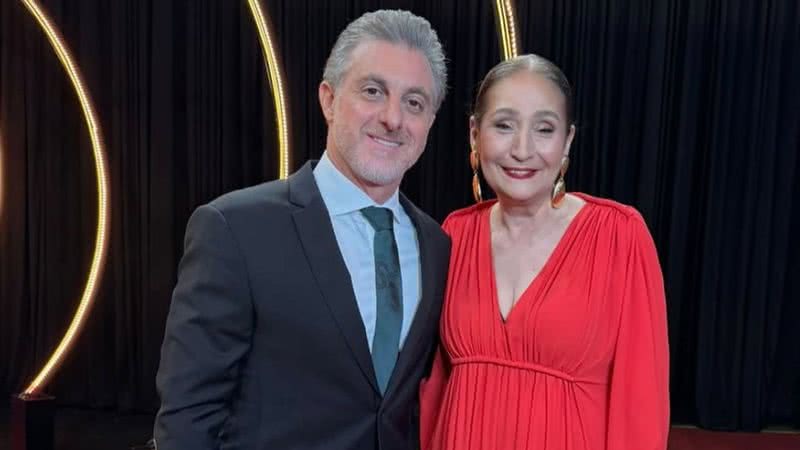 Luciano Huck e Sonia Abrão - Foto: Reprodução / Instagram