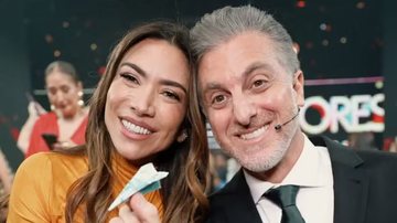 Luciano Huck e Patricia Abravanel no Melhores do Ano - Foto: Reprodução/Instagram