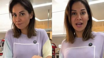 Maíra Cardi usou as redes sociais para fazer um desabafo sobre a gestação - Reprodução/Instagram