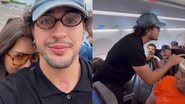 Nattan para avião para se declarar para Rafa Kalimann - Reprodução/Instagram