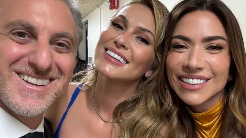 Luciano Huck, Lívia Andrade e Patrícia Abravanel - Foto: Reprodução / Instagram