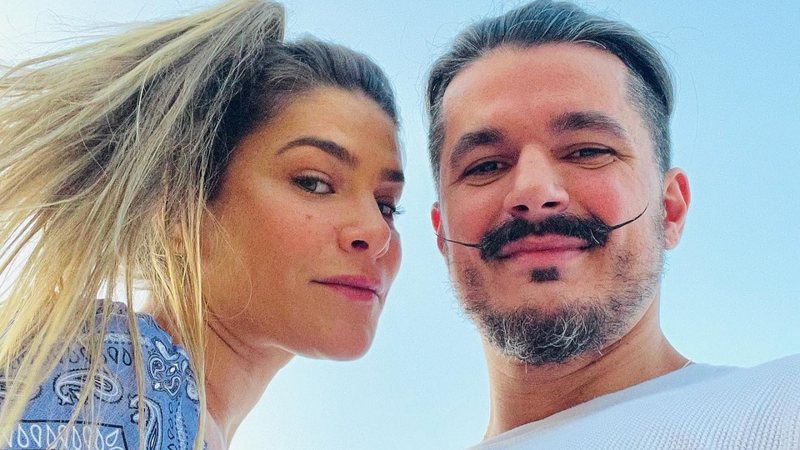 Priscila Fantin e o marido, Bruno Lopes - Reprodução/Instagram