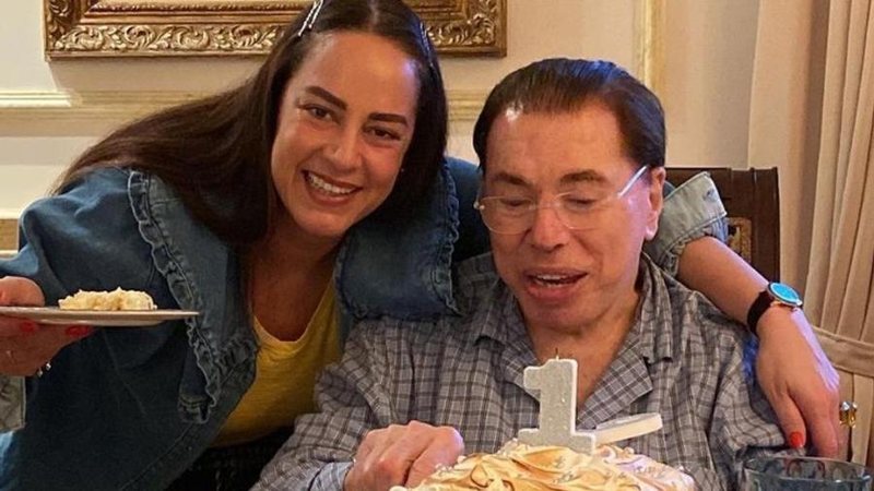 Silvia Abravanel e Silvio Santos - Foto: Reprodução / Instagram