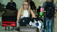 Wanessa Camargo chega com os filhos após viagem - Fotos: Eduardo Martins / Brazil News