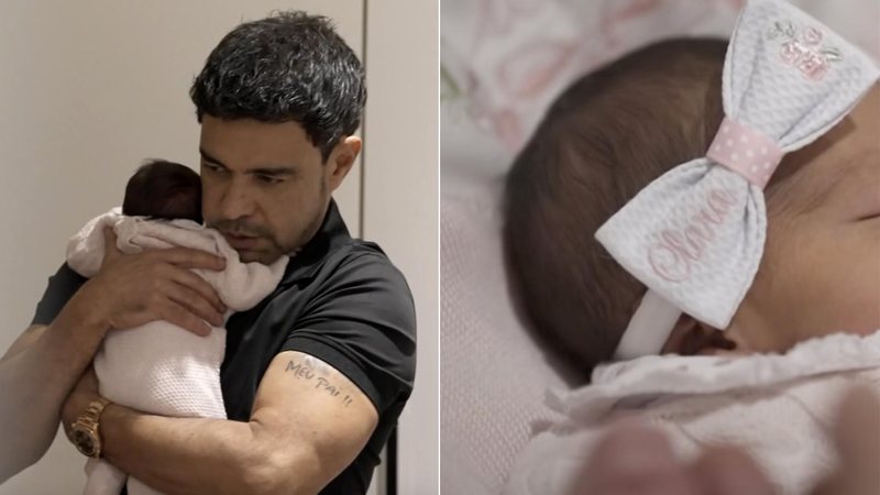 Zezé Di Camargo e Clara - Foto: Reprodução / Globo