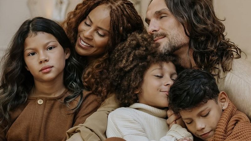 Aline Wirley e Igor Rickli com os filhos - Foto: Reprodução/Instagram