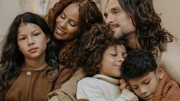 Aline Wirley e Igor Rickli com os filhos - Foto: Reprodução/Instagram